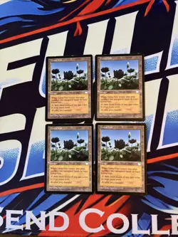 Lotus Vale English Weatherlight MTG Magic The Gathering LP X4 Playset Play Set - Image 1