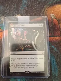 Damnable Pact Dragons of Tarkir Foil, NM, MTG, Magic, FREE NEXT DAY SHIPPING! - Image 1