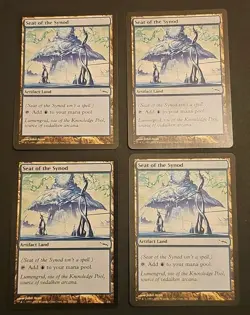 Mtg 4x 🔥🔥 Seat of the Synod 🔥🔥 Mirrodin MT/NM Magic The Gathering - Image 1