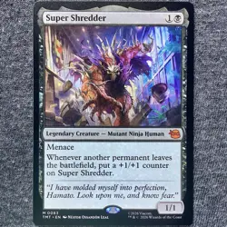 MTG Teenage Mutant Ninja Turtles Super Shredder 0083 NM Mythic - Image 1