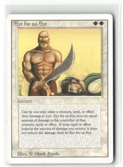 Eye for an Eye Revised Edition Magic: The Gathering Rare Lightly Played - Image 1