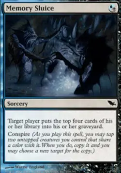 [1x] Memory Sluice - Foil Slight Play, English Shadowmoor MTG Magic - Image 1