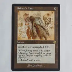 Ashnod's Altar (Schematic) The Brothers' War: Retro Frame Artifacts Regular - Image 1