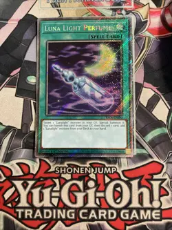 Luna Light Perfume Platinum Secret Rare 1st Edition RA04-EN090 YugIoh Lunalight - Image 1