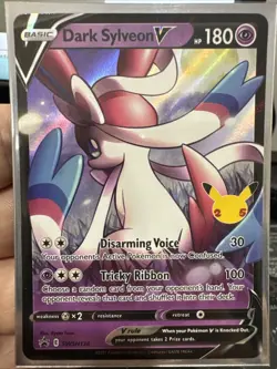 Dark Sylveon V - SWSH134 Pokemon Oversized Jumbo - Image 1