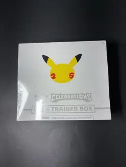 Pokemon Celebrations Elite Trainer Box ETB 25th Anniversary New Factory Sealed 820650809439 - Image 3