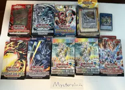 Yugioh Structure Deck Lot Of 10 Blue Eyes Destiny, Obelisk, Slifer & More Sealed - Image 1