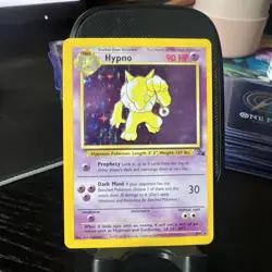 Hypno 23/62 Original Non-Holo Rare Fossil Set Pokemon LP - Image 1