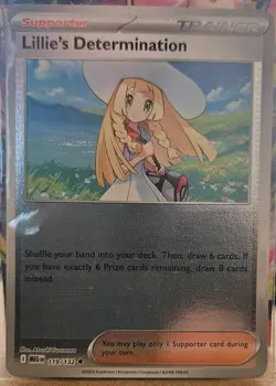 Pokemon TCG Lillie's Determination 119/132 HOLO Uncommon Trainer - Image 1