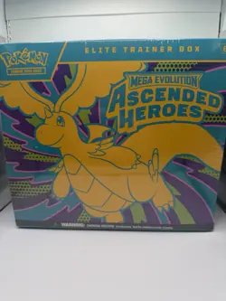 Pokemon Mega Evolution Ascended Heroes Elite Trainer Box ETB SEALED - Image 1