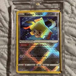 The Pokemon Company Radiant Jirachi Silver Tempest 120/195 Radiant Holo 90 HP - Image 1
