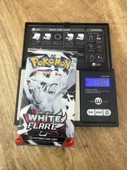 (HEAVY)🔥 22.80g Pokemon TCG White Flare Booster Pack Factory Sealed✅ - Image 1