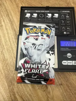 (HEAVY)🔥 22.80g Pokemon TCG White Flare Booster Pack Factory Sealed✅ - Image 3