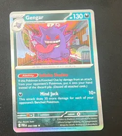 Gengar 050/088 Rare Holo Foil Perfect Order ME03 Pokemon Mega Evolution NM #2 - Image 1
