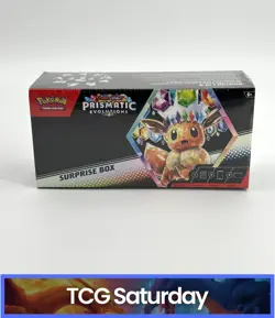 2025 POKEMON PRISMATIC EVOLUTIONS SURPRISE BOX SEALED - Image 1