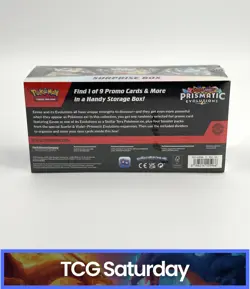 2025 POKEMON PRISMATIC EVOLUTIONS SURPRISE BOX SEALED - Image 2
