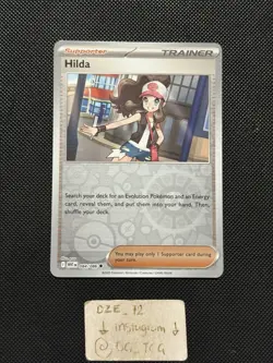 Pokemon White Flare - Hilda - 084/086 - Reverse Holo Uncommon - M/NM - Image 1