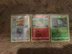 Pokemon GO Peelable Ditto Set - Bidoof/Spinarak/Numel 2022 006/013/059 Set of 3 - Image 1