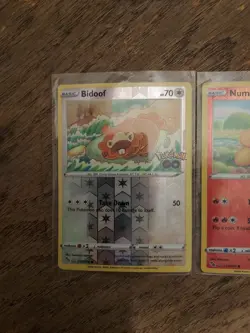 Pokemon GO Peelable Ditto Set - Bidoof/Spinarak/Numel 2022 006/013/059 Set of 3 - Image 2