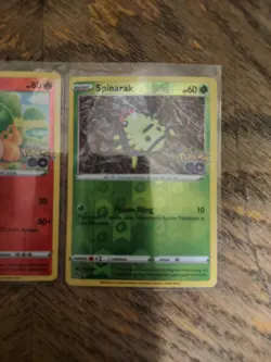 Pokemon GO Peelable Ditto Set - Bidoof/Spinarak/Numel 2022 006/013/059 Set of 3 - Image 4