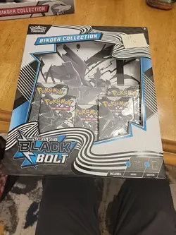 Pokemon TCG Black Bolt Binder Collection. Factory Sealed. Lot15 - Image 1
