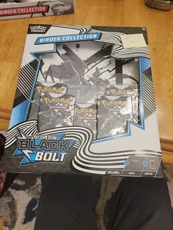 Pokemon TCG Black Bolt Binder Collection. Factory Sealed. Lot15 - Image 2