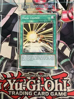 Mask Change Platinum Secret Rare 1st Edition RA04-EN142 YugIoh - Image 1