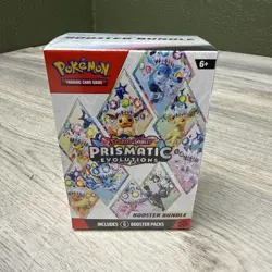 Pokemon TCG Scarlet & Violet Prismatic Evolutions Booster Bundle - NEW + SEALED - Image 1