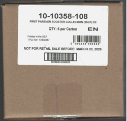 Pokemon TCG First Partner ILLUSTRATION COLLECTION CASE Factory Sealed 6 Count - Image 2