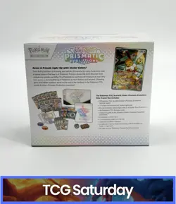 2025 POKEMON PRISMATIC EVOLUTIONS ELITE TRAINER BOX SEALED - Image 2