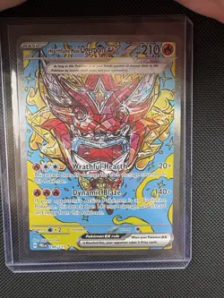 Pokemon Hearthflame Mask Ogerpon ex Twilight Masquerade 148/131 Special Illustr… - Image 1
