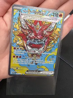 Pokemon Hearthflame Mask Ogerpon ex Twilight Masquerade 148/131 Special Illustr… - Image 2