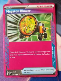 Pokemon TCG Megaton Blower Surging Sparks 182/191 Ace Spec NM-Mint - Image 1