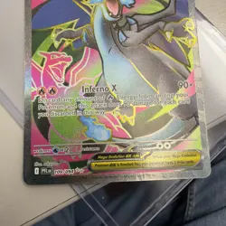 Mega Charizard X ex Full Art Ultra Rare 109/094 Pokemon Phantasmal Flames - Image 3