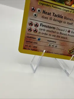 Blaine's Arcanine 1/132 Pokemon Gym Challenge Holo LP/NM Condition A - Image 5