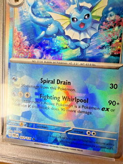 RARE PSA 10 Vaporeon Poke Ball Reverse Holo – Prismatic Evolutions - Pokemon - Image 3