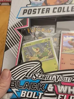 Pokemon TCG Black Bolt & White Flare Poster Collection Box Factory Sealed Lot14 - Image 5