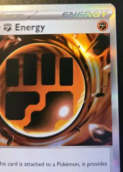 Rocky Fighting Energy 087/088 Holo Rare Mega Evolution Perfect Order Pokemon TCG - Image 3