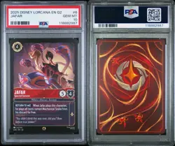 Jafar Spectral Sorcerer 6/35 Disney Lorcana Card Jafar Palace Heist PSA 10 POP 1 - Image 3