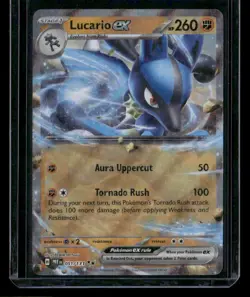 Pokemon SV: Prismatic Evolutions 051/131 Lucario ex - NM - Image 1