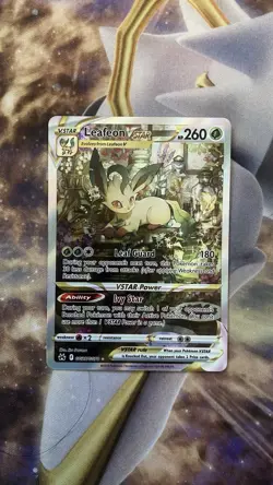 Pokemon TCG Leafeon Vstar from Crown Zenith Galarian Gallery GG35/70 - Image 1