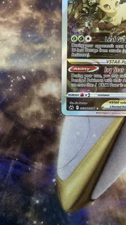 Pokemon TCG Leafeon Vstar from Crown Zenith Galarian Gallery GG35/70 - Image 3