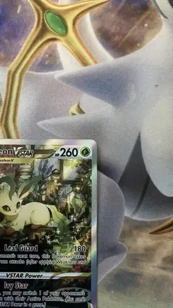 Pokemon TCG Leafeon Vstar from Crown Zenith Galarian Gallery GG35/70 - Image 4