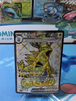 Tyranitar EX 211/197 Obsidian Flames Ultra Rare Full Art Pokemon [NEAR MINT] - Image 1