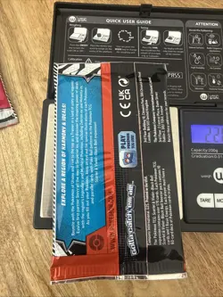 Heavy 22.90g! Pokemon TCG SV 10.5 Black Bolt Booster Pack Sealed! Demi-God PackU - Image 5