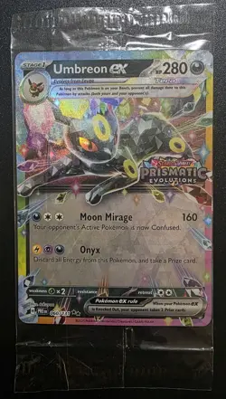 Umbreon EX 060/131 Prismatic Evolutions STAMPED Promo SEALED Pokemon 2025 - Image 1