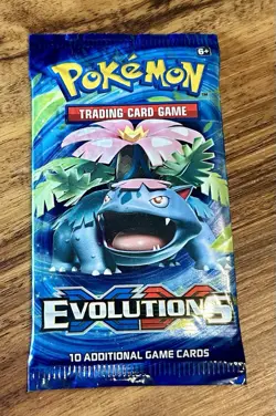 Pokemon XY Evolutions Booster Pack Lot (2) Blastoise & Venusaur Artwork - Sealed - Image 2