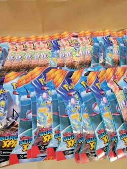 Pokemon Surging Sparks Sleeved Booster Packs Sealed Lot of 70 - Image 4