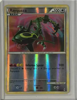 Pokemon TCG Rayquaza 20/95 Call of Legends Reverse Holo Foil Rare - Image 1
