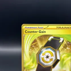 Pokemon TCG Counter Gain Card 249/191 Surging Sparks Hyper Rare NM Condition - Image 2